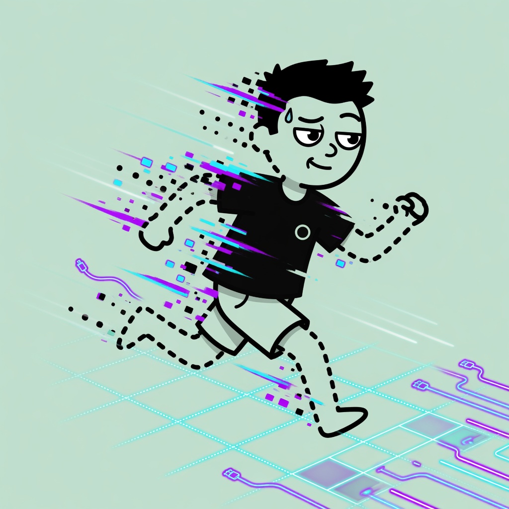 GlitchFade launch action